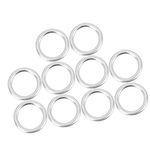 A ABSOPRO 10 Stück Auto Öl Ablass Schrauben Dichtung M14 N-013-815-7 für Audi Q7