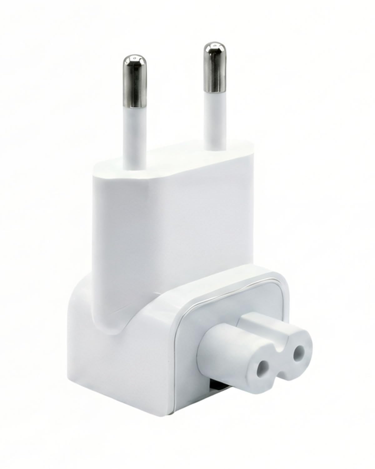 Adapter AC wtyczka europejska ładowarka podróżna konwerter złącze zastępcze do iPoda, iPhone'a, iPada, tabletów, MacBooka AC zasilacz (1 x wtyczka UE) biały