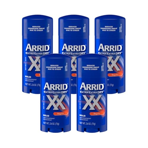 Desodorante Antitranspirante Solido Arrid Extra Dry 2.6 oz x5 miniatura 1
