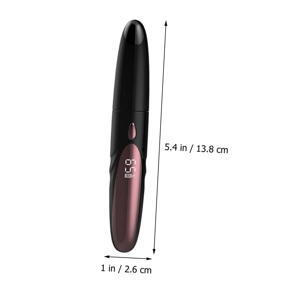 Rizador de Pestañas Eléctrico Calentado Abs Negro USB