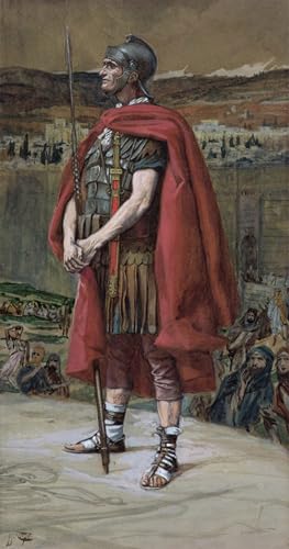 Cuadro El centurión de Jacques para decorar tu comedor con pintura sobre lienzo de 60x90cm