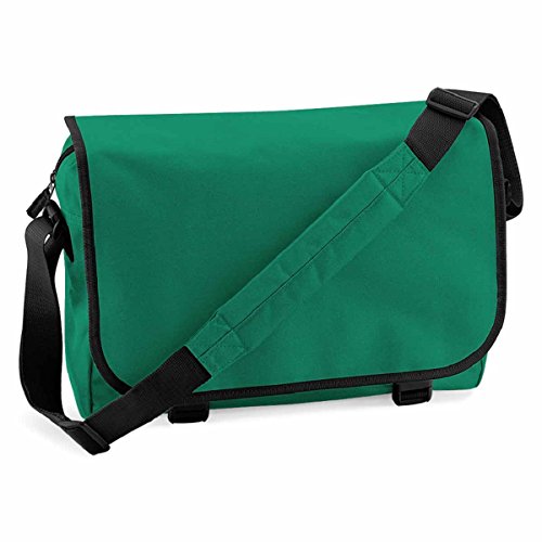 BagBase Unisex bg021kell Messenger Bag, Kelly Green, Medium