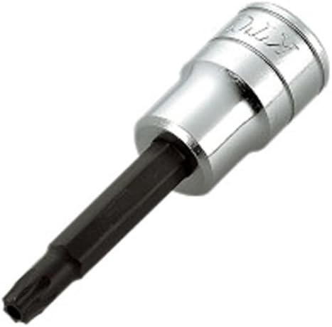 Kyoto Tools (KTC) Tickle Stop Torx Socket BT3-T45H-S Size: T45 x Total Length: 2.8 x Insertion Angle: 0.4 inches (71 x 9.5 mm)