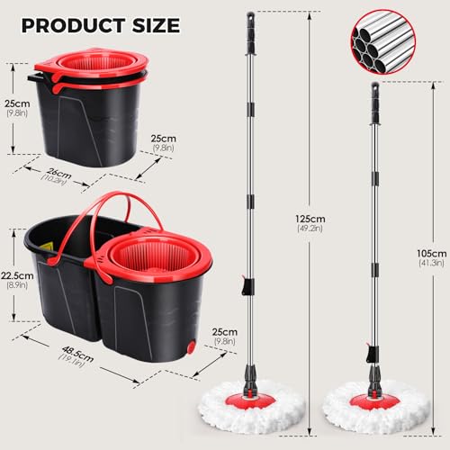 Gadhra 50031 360° Spin Mop And Bucket thumb #2