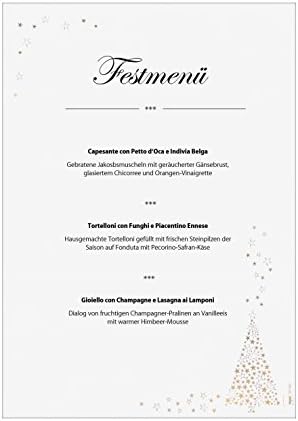 SIGEL DP084 Christmas writing paper "Golden Tree", A4, 90 gsm, 100 sheets