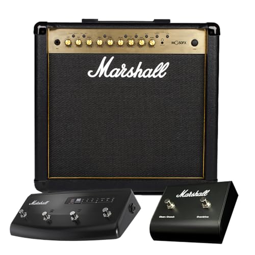Marshall MG50GFX ��p�t�b�g�X�C�b�`�Z�b�g �M�^�[�A���v 50W �G�t�F�N�g���� MG Gold�V���[�Y �}�[�V����