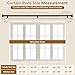 Wolistsa Curtain Rod 34 to 124 Inch, Heavy Duty 1 Inch Black Curtain Rods for Windows, Adjustable Decorative Long Window Treatment Rods with Modern Solid Aluminum Finials, Easy Installation