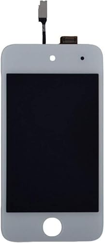 LCD y digitalizador Asamblea para Apple iPod Touch 4 generación (blanco) con tarjeta de pegamento