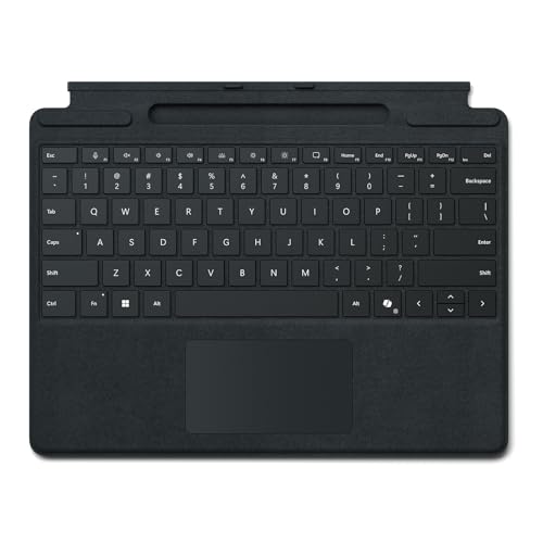 Microsoft Surface Pro キーボード(ペン格納トレイ付き) (ブラック、英語版)