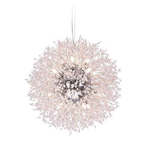 Lustre en cristal de luxe et acier moderne pour une décoration intérieure prestigieuse