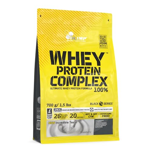 Olimp Sport Nutrition Whey Protein Complex 100% Strawberry Power (700 G) Fragola