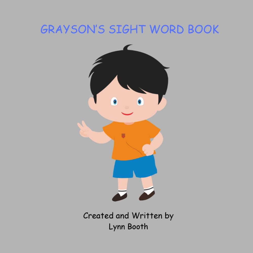 Grayson's Sight Word Book