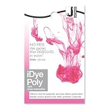 Jacquard iDye - Tinte para Tela (14 Gramos), Color Negro, Rosa, by The Yard
