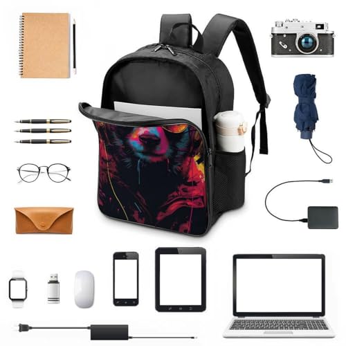 Mochila infantil impermeable de oso polar que protege libros y ropa 4
