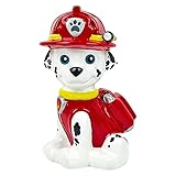Nickelodeon Paw Patrol Marshall Piggy Bank for Boys and Girls, Large Dalmatian Dog Coin Bank for Kids