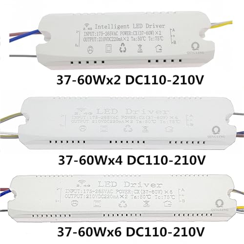 Pilote de LED pour salon et chambre transformateur connecté avec télécommande 2.4G X2 X4 X6