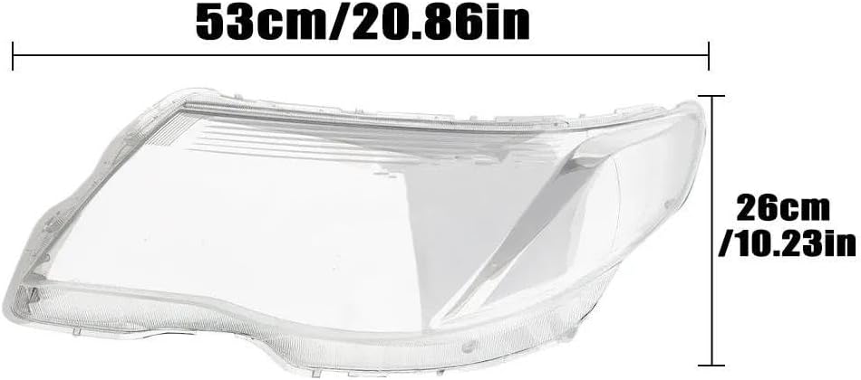Car Lamp Hoods For Subaru For Forester SH 2009-2013 Transparent Housing Front Headlights Lens Shell Cover Lampcover Lampshade Car Accessories Car Headlight Cover