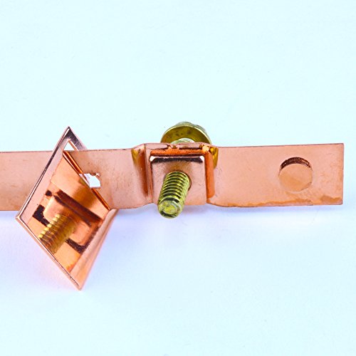 Copper Ground Strap, 6 Inches, Ul Listed #TOP3