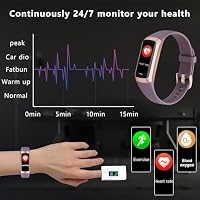Fitness Tracker Smartwatch Herren Damen,24H Herzfrequenz- & Schlaftracking,Blutsauerstoff-Tracking, 20+ Sportmodi,1,1" AMOLED Display, Schrittzähler , IP67 wasserdicht für iOS Android (Bordeaux) – Ansicht 7