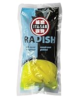 ITA-SAN Rettich Tankuan, eingelegter Rettich süß-sauer, japanisch, milde Schärfe, authentisch japanisch kochen, ideal für Sushi oder als Snack, vegan, halal, 1 x 350 g