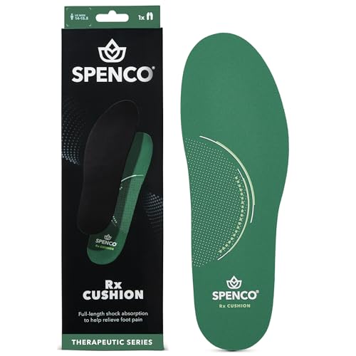 Spenco Rx Comfort Thin Lightweight Cushioning Orthotic Shoe Insole, Women's