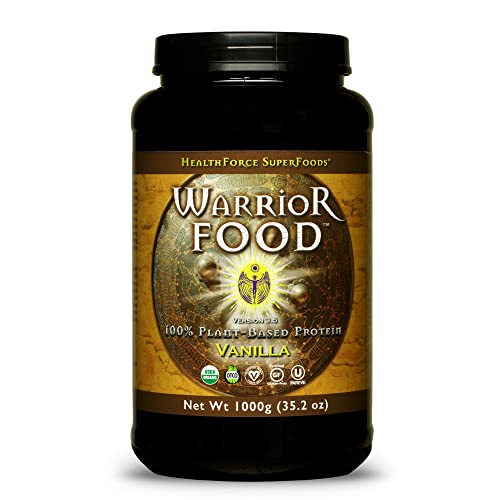 HealthForce SuperFoods Warrior Food Protien Powder - Vanilla Flavor - 1000 Grams