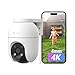 EZVIZ C8c 4K Camera Surveillance WiFi Extérieure à 360° avec Suivi Auto-Zoom, Détection de Forme Humaine/Véhicule, Vision Nocturne en Couleur, Audio Bidirectionnel, IP65 Etanche, 4mm Nouvelle Version