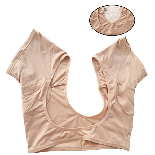 HEALLILY 1stk Schweiss Achsel Weste Xxl Schweißpads Achseln Achselschild Unterwäsche Atmungsaktiver Schweißschutz Unterarm-schweißschutz Für Damen Achsel-bh-pads Yoga Fitness Gestalter