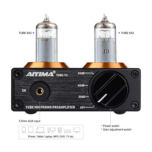 AIYIMA T3 Tube MM préamplificateur Phono préampli HiFi avec Gain préampli Audio stéréo pour Platine Vinyle Phono… - Les Beatles, Paul McCartney, John Lennon, RIngo Starr, George Harrison AIYIMA T3 Tube MM préamplificateur Phono préampli HiFi avec Gain préampli Audio stéréo pour Platine Vinyle Phono… – Image 4