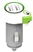 Produktbild Secomp q2power Car Charger 3.1A 2X USB mit Micro USB Kabel