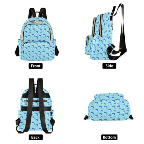 Mochila adorable de narval submarino para tu día a día 2