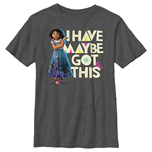 T-shirt Encanto Disney résistant en maille respirante pour garçon L