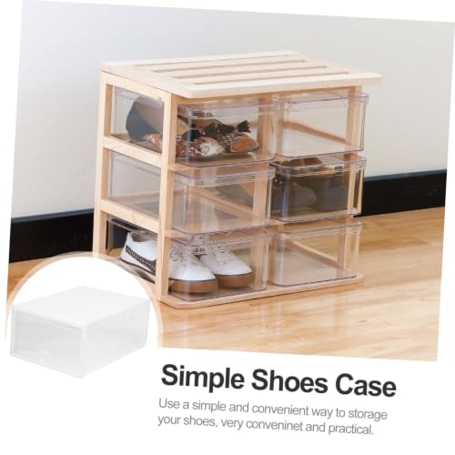 Boîtes à chaussures transparentes pour stopper le désordre des placards - 8
