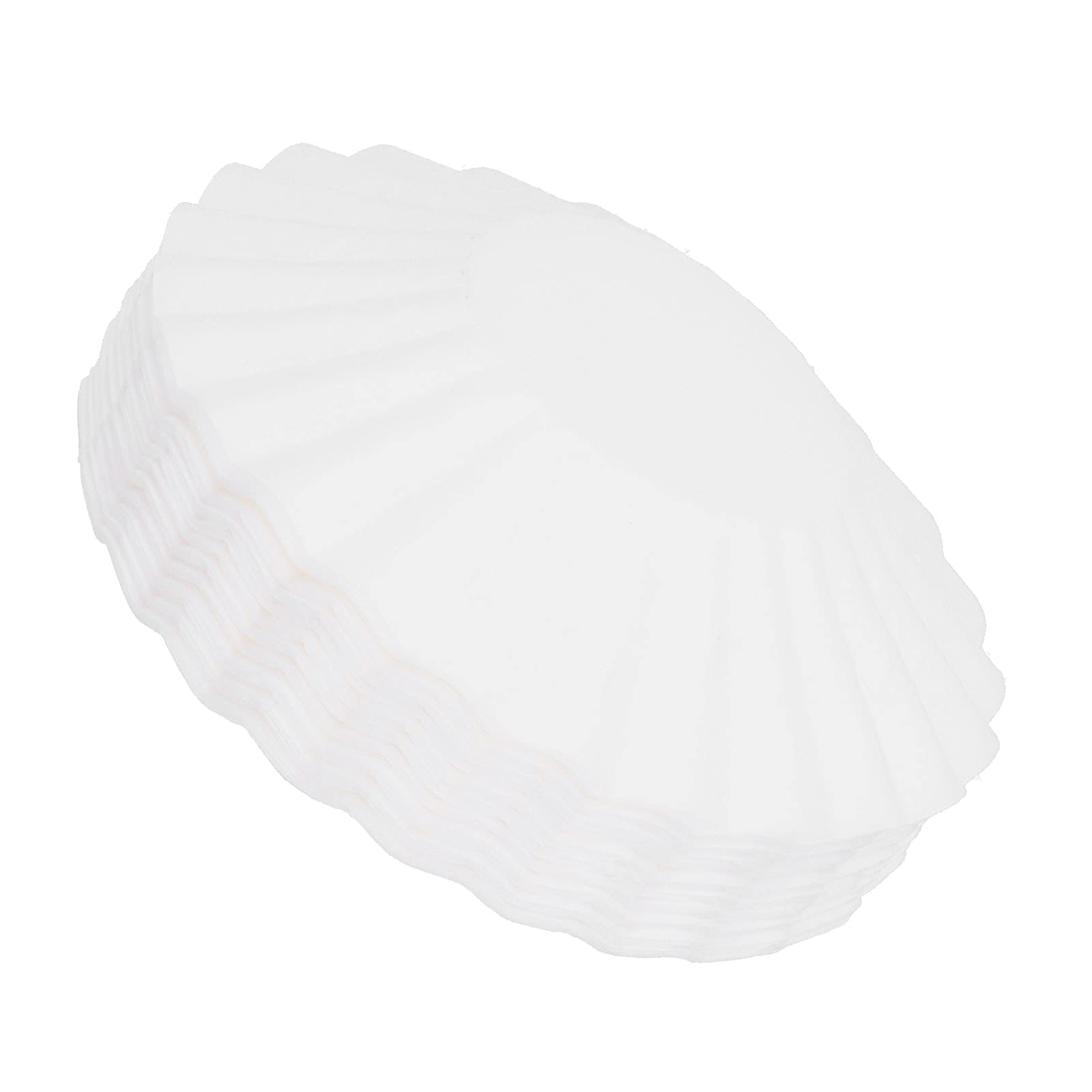 Taza de Papel de Filtro Coffee Hand Pour Free Papers Pulp para 100Pcs 6.5Inch Filtros Desechables de Madera