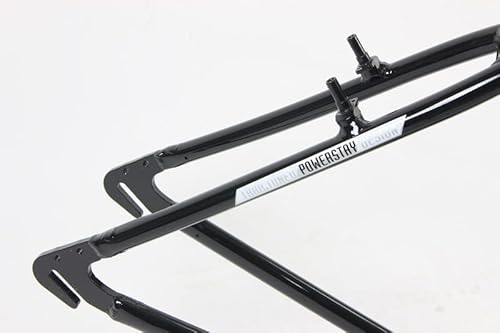 Motobecane Aluminum 29Er 29 Inch Hybrid Gravel Bike Frame And Suspension Fork With Crank Set Single Speed (15.5" - 5'6" To 5'9") #TOP5