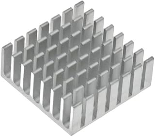5PCS Heatsink Radiator Cooler Radiator 28x28x11MM Silver Slot Heat Sink