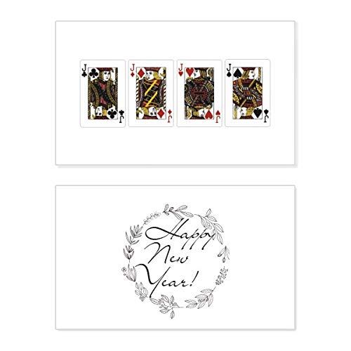 Tarjeta conmemorativa Diamond Club J de diseño selecto para año nuevo