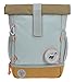 Produktbild LÄSSIG Kindergartenrucksack Kinderrucksack Rolltop mit Brustgurt wasserabweisend, 11 Liter/Mini Rolltop Backpack Nature Blue