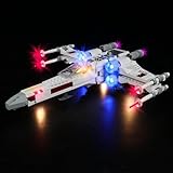 PIPART LED Light Kit for Lego 75301 Luke Skywalker's X-Wing Fighter, Light Kit ONLY, Lego Model NOT Included (Standard)