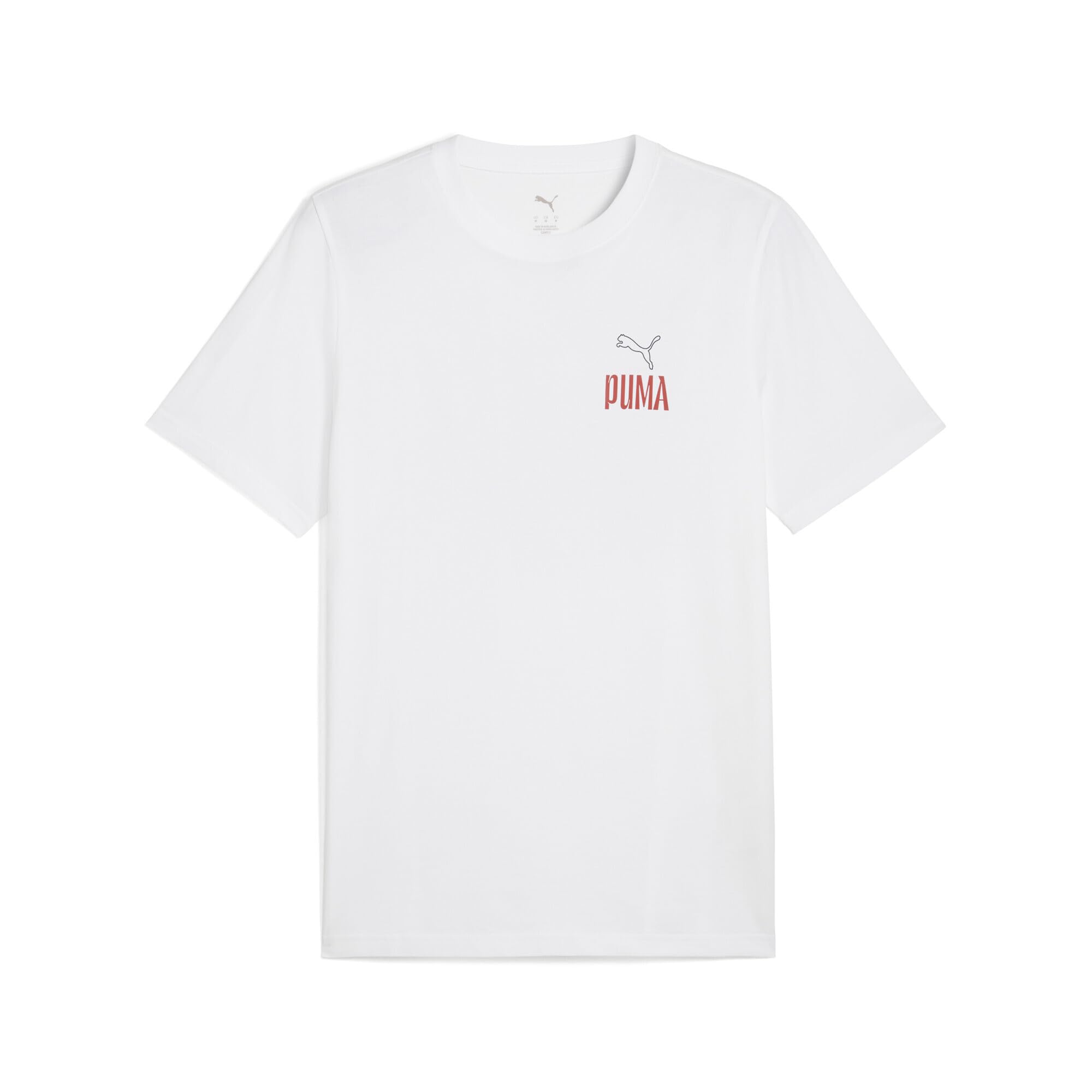PUMA Road TO Unity Values Men's Printed T-Shirt, white, L