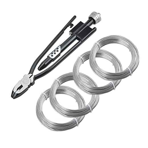 9 Inch Safety Wire Twisting Pliers Aircraft Wire Twisting Pliers Tool Set for Aircraft Auto Industry