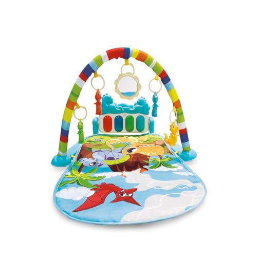 Maxi Baby Tapete de Atividades Para Bebê Piano Funny Dino