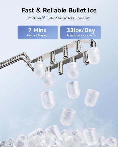 Image of 4-in-1 Bottom-Load Water Dispenser with Ice Maker, Hot, Room & Cold Water