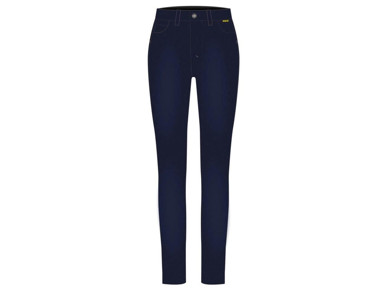 RST X Tapered Pantalon textile de moto pour dames, bleu foncé, 3XL