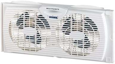 Westpointe WWF0710A-XWM-DIM Twin Window Fan