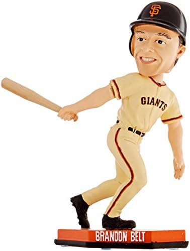 FOCO San Francisco Giants Belt B. #9 Plate Base Bobble Home image 2