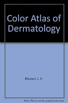 Hardcover Color Atlas of Dermatology Book