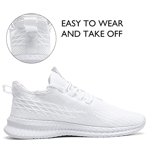 Image of Mens Running Tennis Casual Walking Shoes Fashion Athletic Gym Sports Sneakers for Men Breathable Lightweight Comfortable Shoes