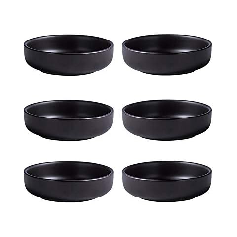 Colias Wing 3.5 Inch Porcelain Side Dish Bowl Set of 6 Cover