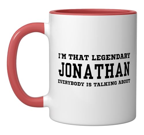 I'm That Legendary Jonathan Everybody Is Talking About Ceramic Mug,